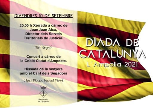 L’Ampolla commemorarà la Diada de Catalunya