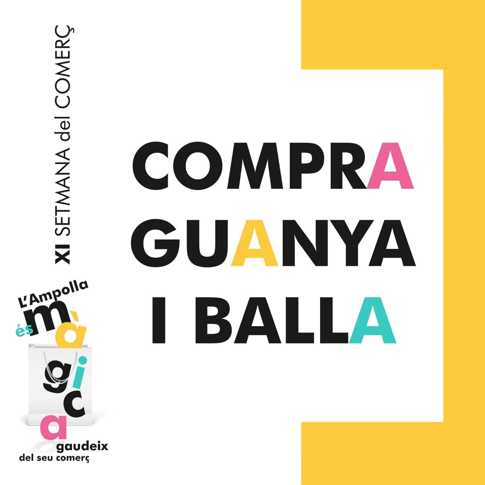 La Regidoria de Comerç presenta la campanya ‘Compra, guanya i balla!’ per fomentar les compres als comerços de l’Ampolla