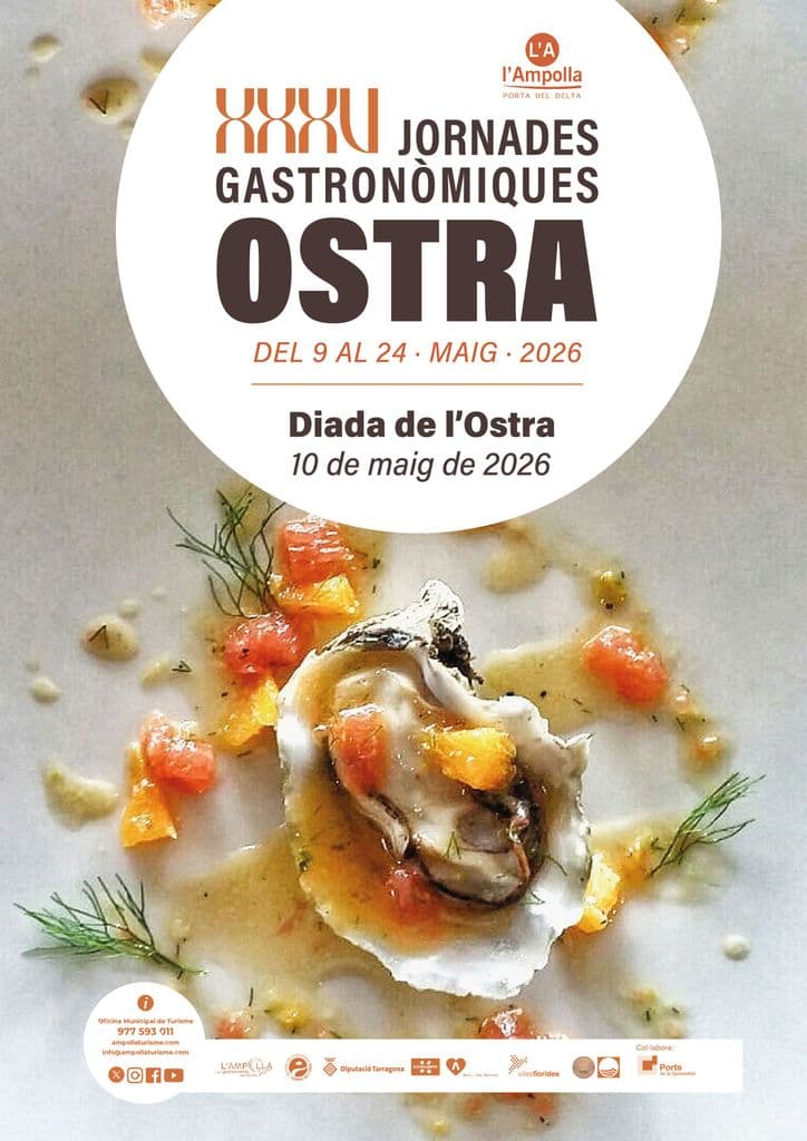 L’Ampolla dona el tret de sortida a les XXXV Jornades Gastronòmiques de l’Ostra amb una Diada plena d’activitats i novetats