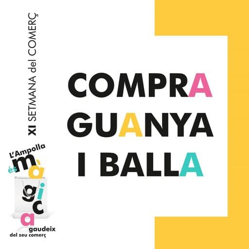 La Regidoria de Comerç presenta la campanya ‘Compra, guanya i balla!’ per fomentar les compres als comerços de l’Ampolla