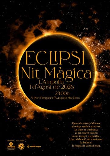 L’Ampolla enceta el compte enrere cap al gran eclipsi solar amb una setmana d’activitats per a tots els públics
