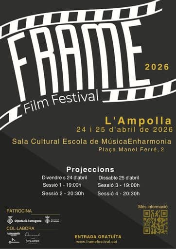 L’Ampolla acull el FRAME Film Festival amb dues jornades de cinema obert al públic