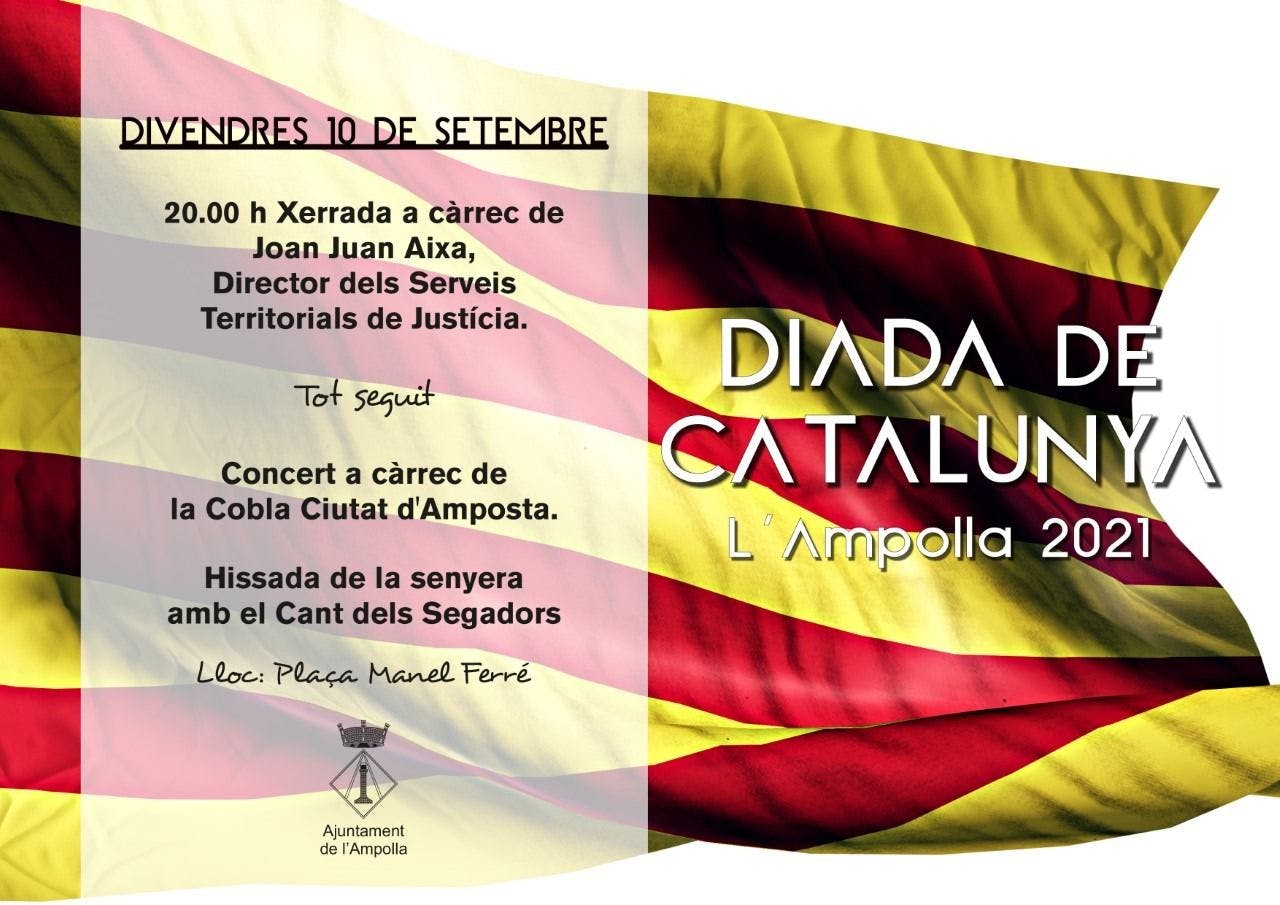 L’Ampolla commemorarà la Diada de Catalunya