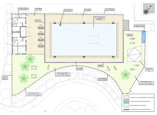 L'Ajuntament de l’Ampolla aposta per la sostenibilitat i l'eficiència energètica amb la renovació de la Piscina Municipal i les instal·lacions annexes
